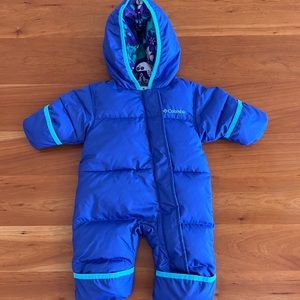 Columbia infant snowsuit